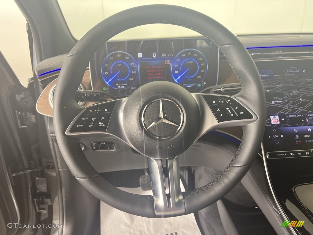 2023 EQE 350+ 4Matic SUV - Selenite Gray Metallic / Black/Space Gray photo #12