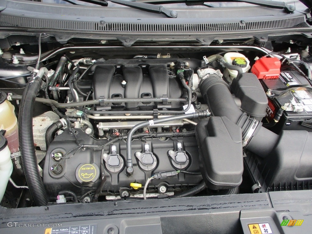 2017 Ford Flex Limited AWD 3.5 Liter DOHC 24-Valve Ti-VCT V6 Engine Photo #146667073