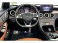 Saddle Brown/Black Dashboard Photo for 2017 Mercedes-Benz C #146667398