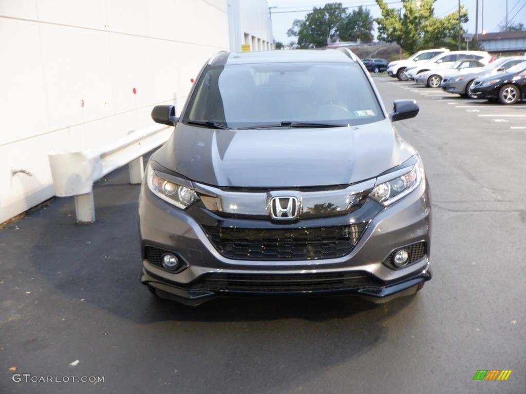2021 HR-V Sport AWD - Modern Steel Metallic / Black photo #3