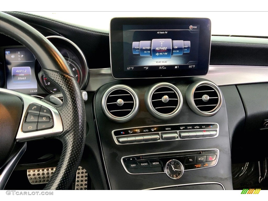 2017 C 300 Cabriolet - Selenite Grey Metallic / Saddle Brown/Black photo #5