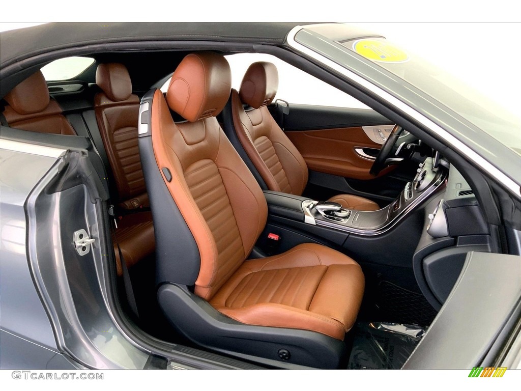 Saddle Brown/Black Interior 2017 Mercedes-Benz C 300 Cabriolet Photo #146667446