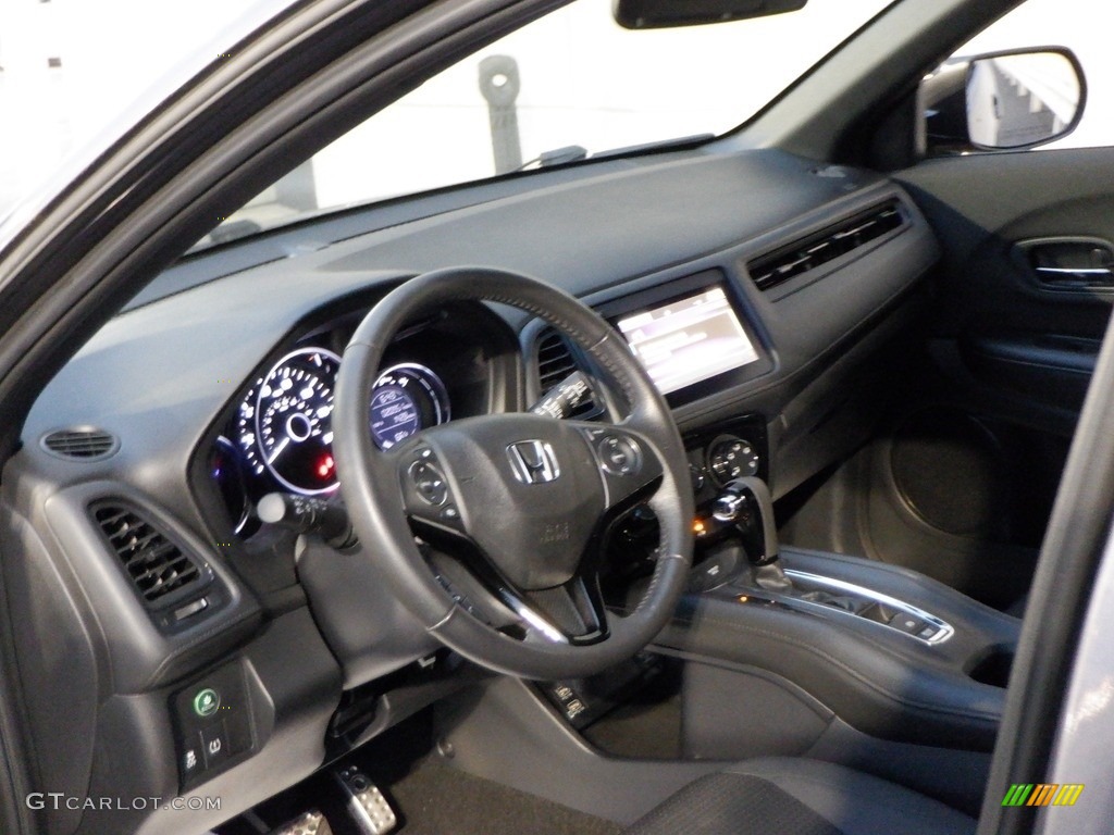 2021 HR-V Sport AWD - Modern Steel Metallic / Black photo #10