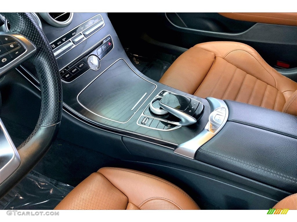 2017 C 300 Cabriolet - Selenite Grey Metallic / Saddle Brown/Black photo #16