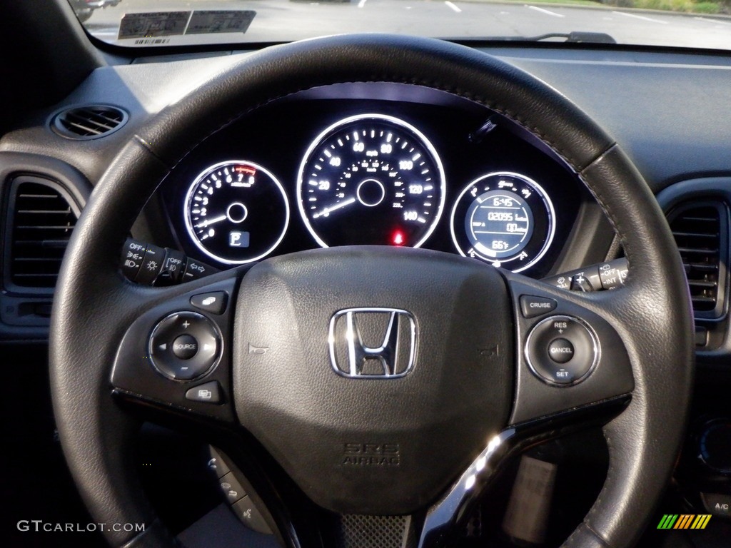 2021 HR-V Sport AWD - Modern Steel Metallic / Black photo #18