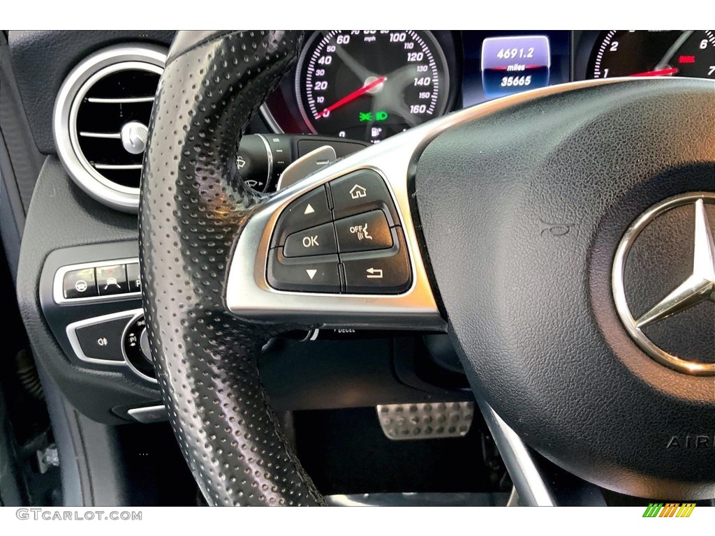 2017 C 300 Cabriolet - Selenite Grey Metallic / Saddle Brown/Black photo #20