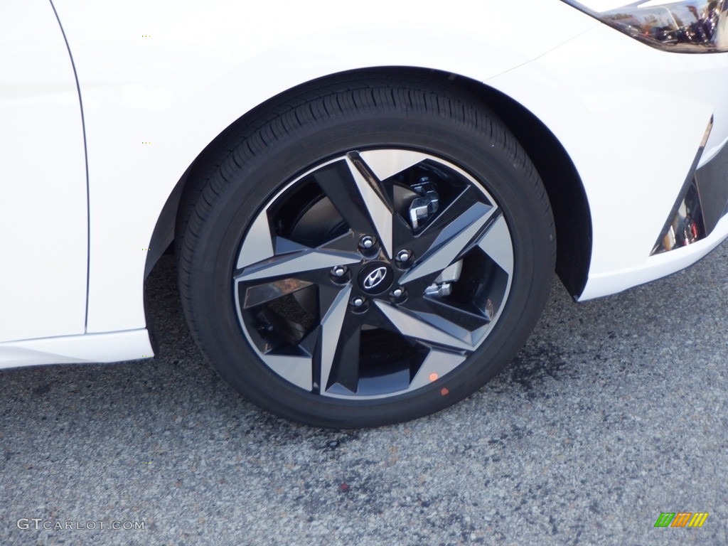 2023 Elantra Limited Hybrid - Lunar White / Black photo #3