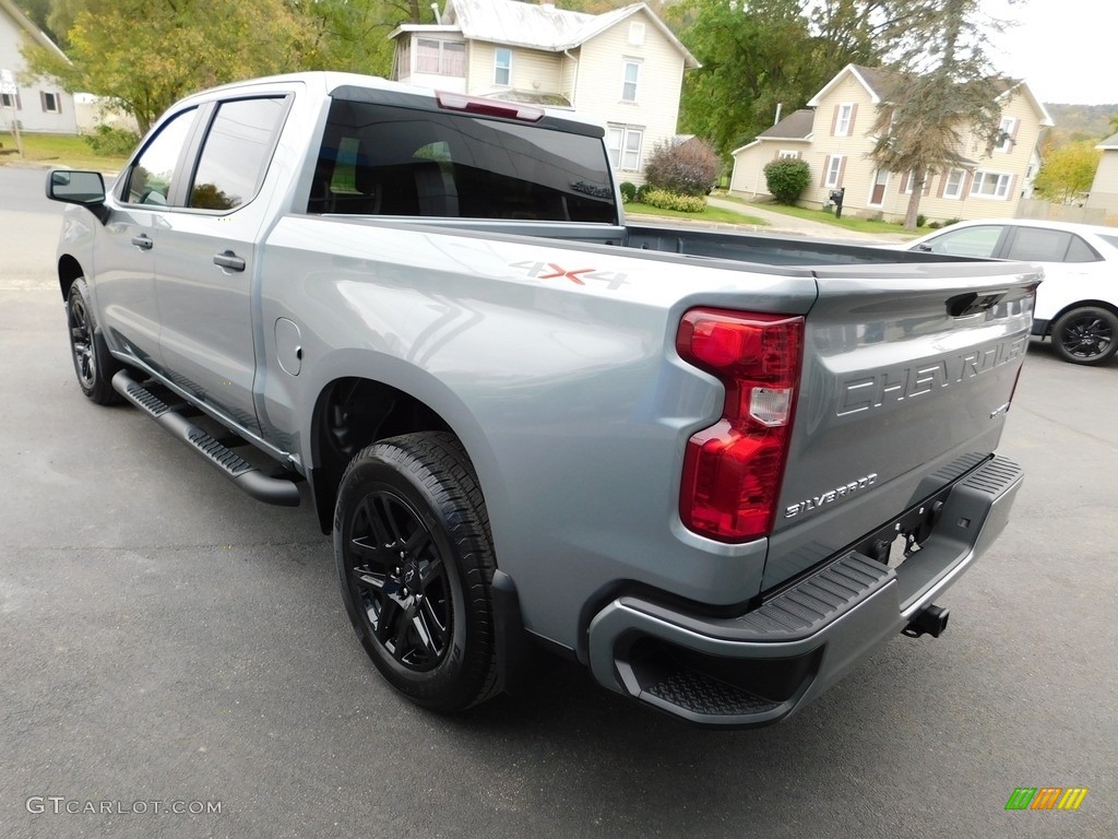 2024 Silverado 1500 Custom Crew Cab 4x4 - Sterling Gray Metallic / Jet Black photo #11