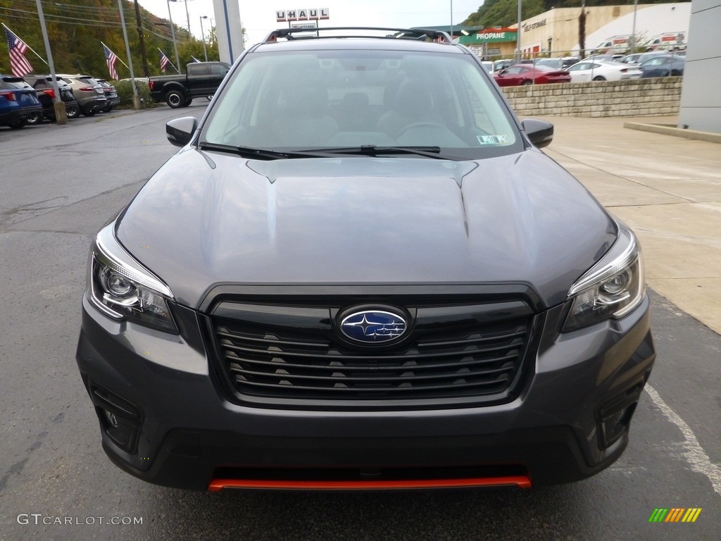 2020 Forester 2.5i Sport - Magnetite Gray Metallic / Gray photo #8