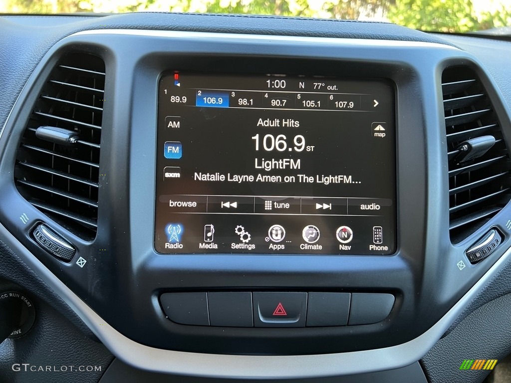 2014 Jeep Cherokee Latitude 4x4 Audio System Photo #146668730