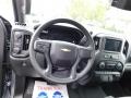 Jet Black 2024 Chevrolet Silverado 1500 Custom Crew Cab 4x4 Dashboard
