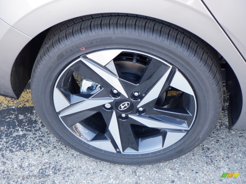 2023 Elantra Limited Hybrid - Fluid Metal / Black photo #4