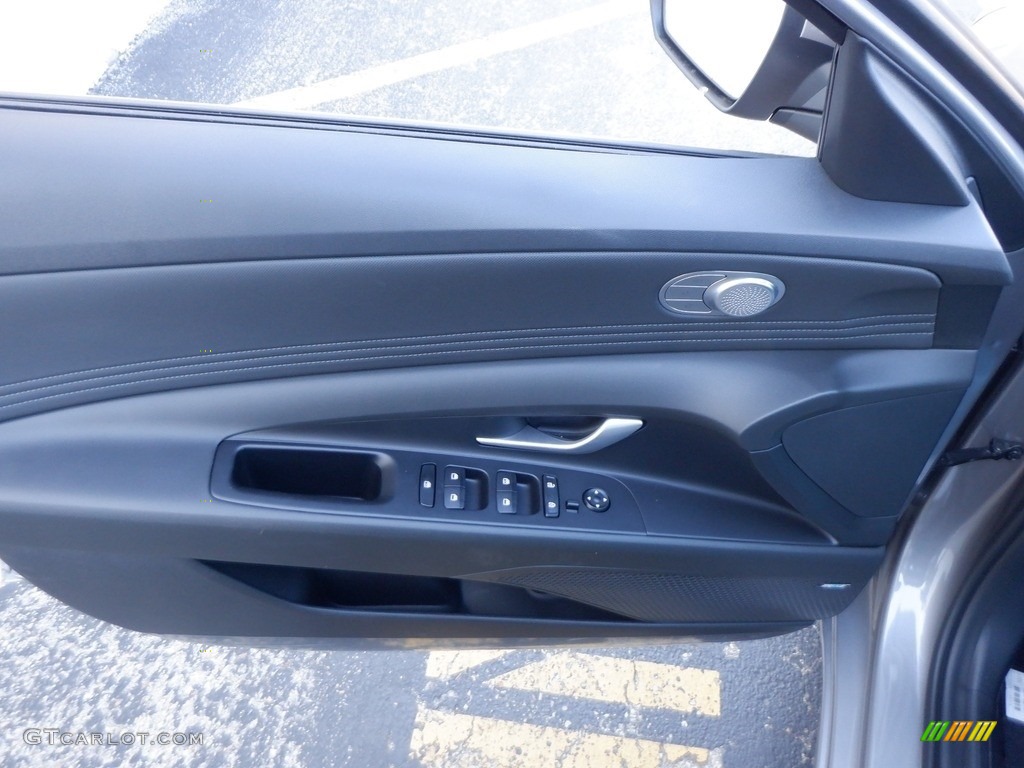 2023 Elantra Limited Hybrid - Fluid Metal / Black photo #10