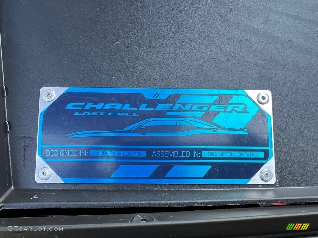 2023 Dodge Challenger T/A 392 Marks and Logos Photo #146669207