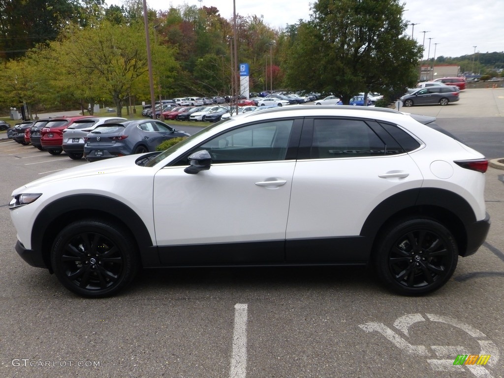 Snowflake White Pearl Mica 2023 Mazda CX-30 Turbo Premium Plus AWD Exterior Photo #146669249