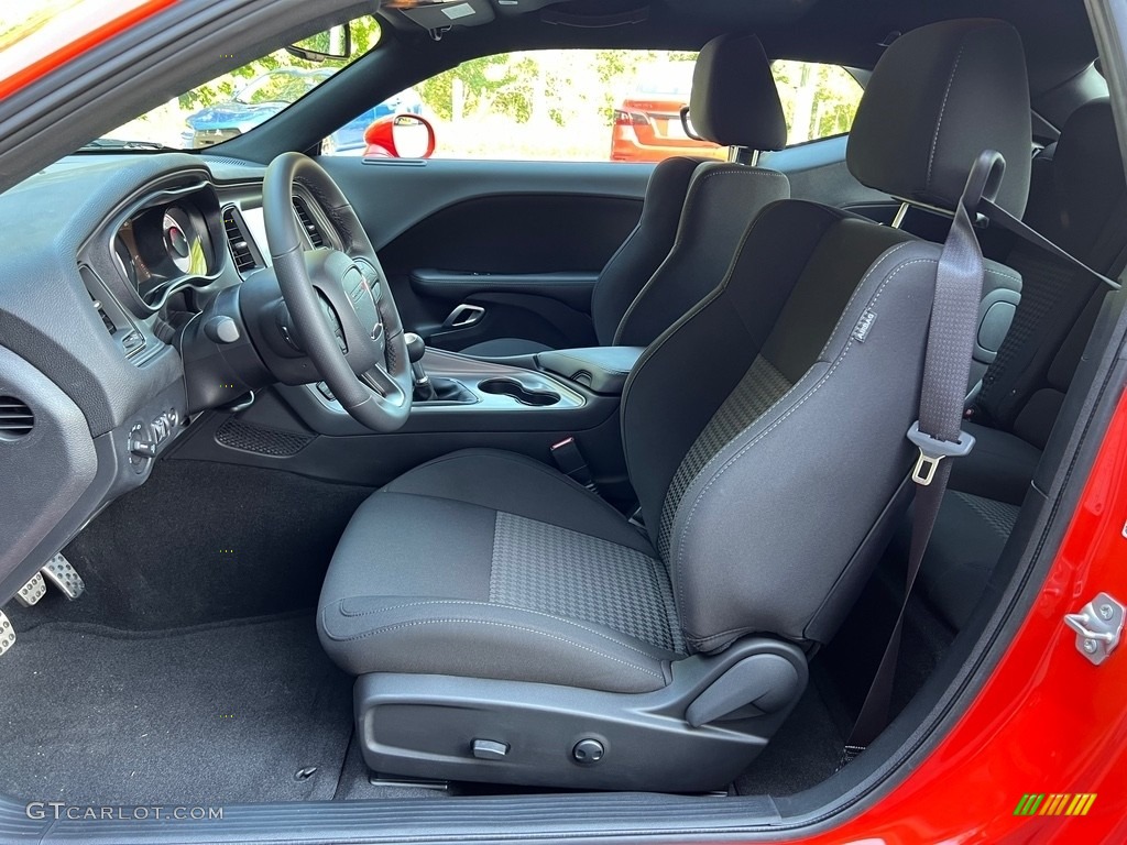 Black Interior 2023 Dodge Challenger T/A 392 Photo #146669261