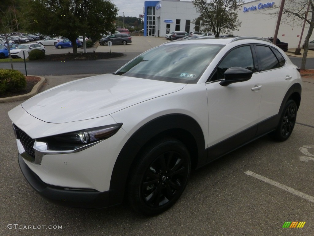 2023 CX-30 Turbo Premium Plus AWD - Snowflake White Pearl Mica / Black photo #7