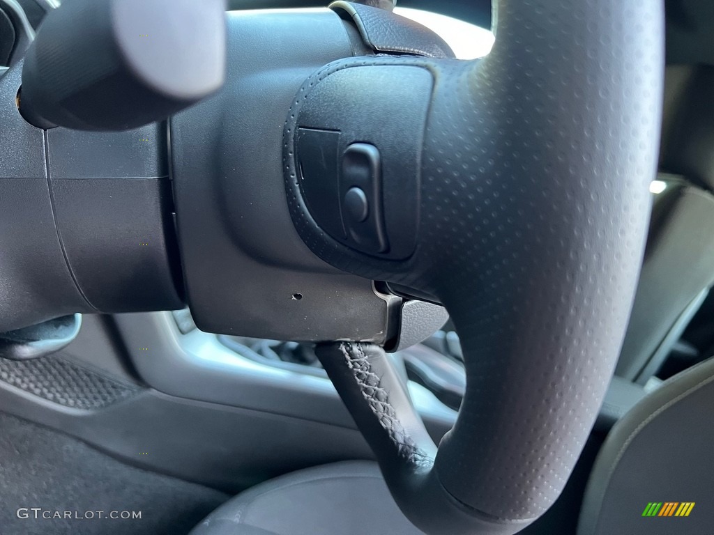 2023 Dodge Challenger T/A 392 Black Steering Wheel Photo #146669309