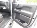 Jet Black 2024 Chevrolet Silverado 1500 Custom Crew Cab 4x4 Door Panel