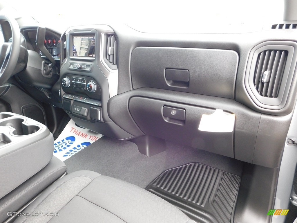 2024 Silverado 1500 Custom Crew Cab 4x4 - Sterling Gray Metallic / Jet Black photo #44
