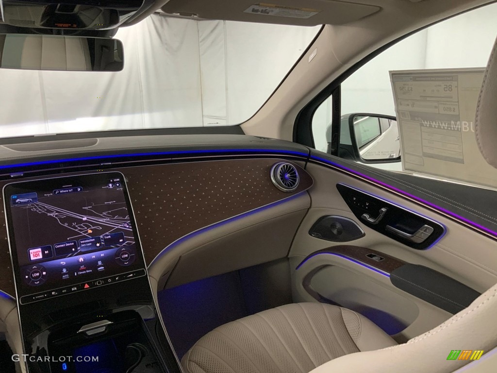 2023 EQS 450+ SUV - Polar White / Macchiato Beige/Space Gray photo #14