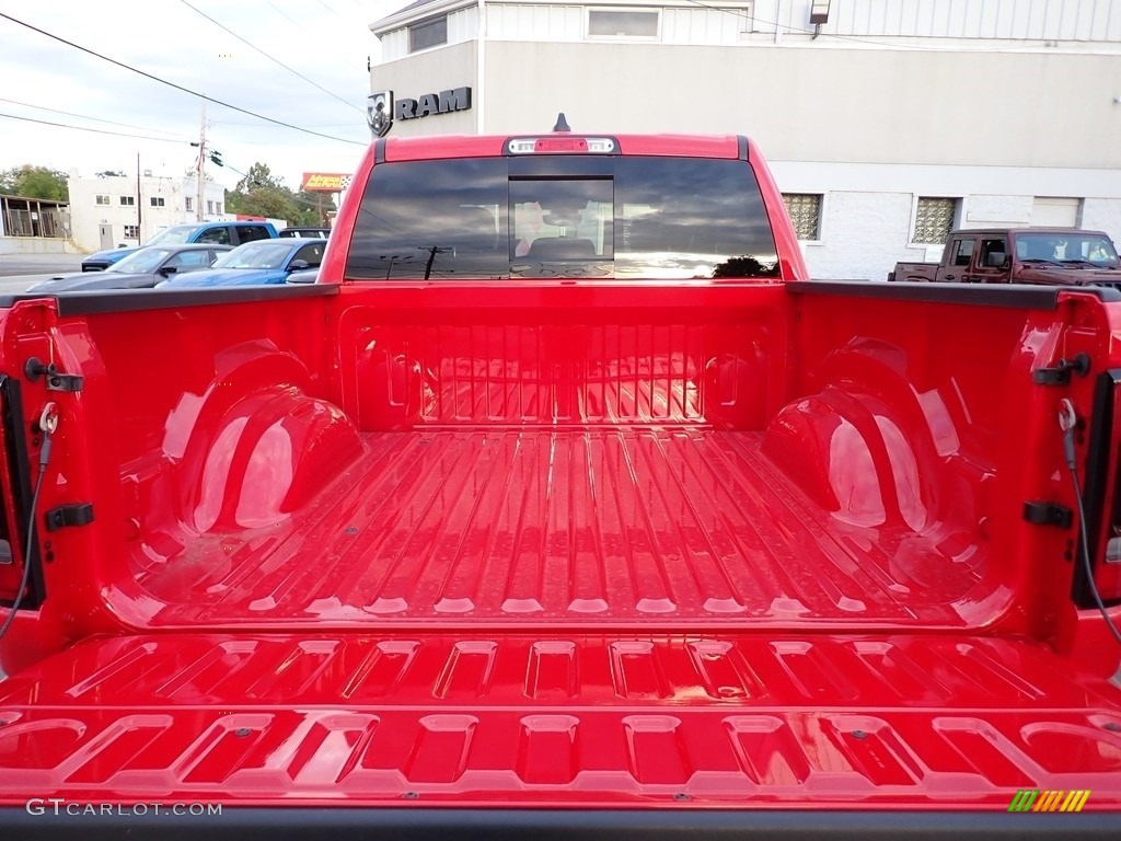2024 1500 Big Horn Night Edition Crew Cab 4x4 - Flame Red / Black photo #5