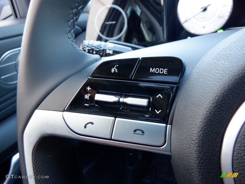 2023 Elantra Limited Hybrid - Fluid Metal / Black photo #26