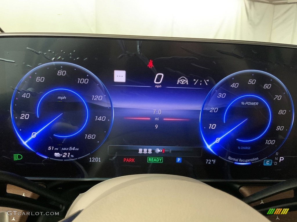 2023 Mercedes-Benz EQS 450+ SUV Gauges Photos