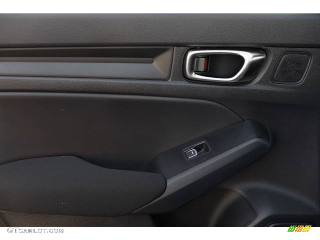 2024 Honda Civic Si Sedan Black/Red Door Panel Photo #146669621