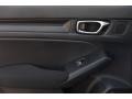 Black/Red 2024 Honda Civic Si Sedan Door Panel