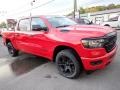  2024 1500 Big Horn Night Edition Crew Cab 4x4 Flame Red
