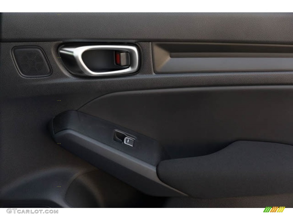 2024 Honda Civic Si Sedan Black/Red Door Panel Photo #146669639