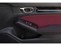 2024 Honda Civic Black/Red Interior Door Panel Photo