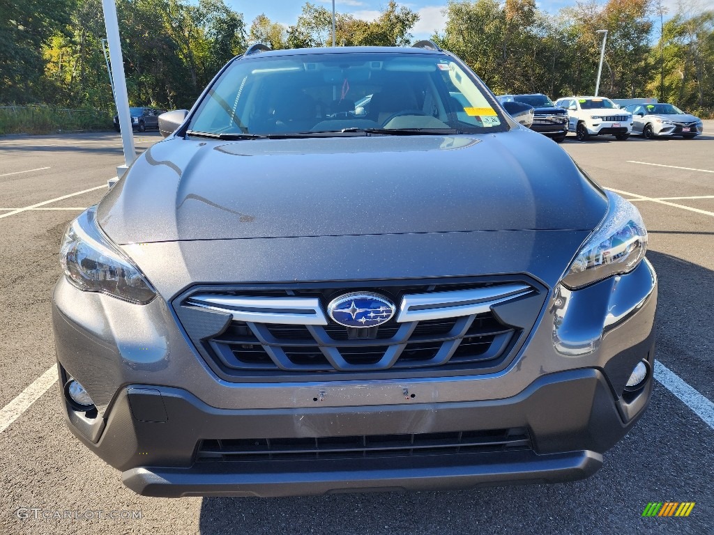 2021 Crosstrek Premium - Magnetite Gray Metallic / Black photo #2