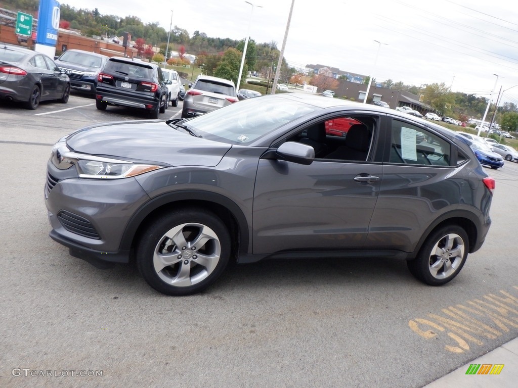 Modern Steel Metallic 2022 Honda HR-V LX AWD Exterior Photo #146669750