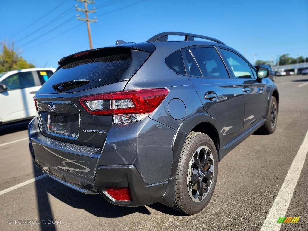 2021 Crosstrek Premium - Magnetite Gray Metallic / Black photo #3