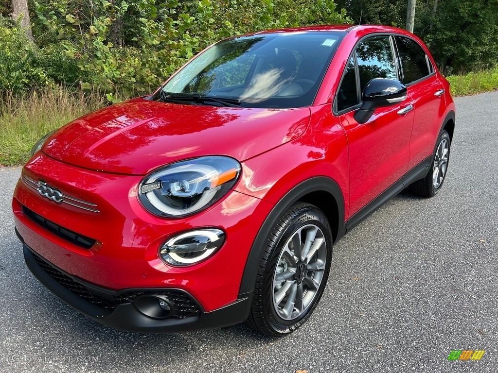 Passione Red 2023 Fiat 500X Pop AWD Exterior Photo #146669771