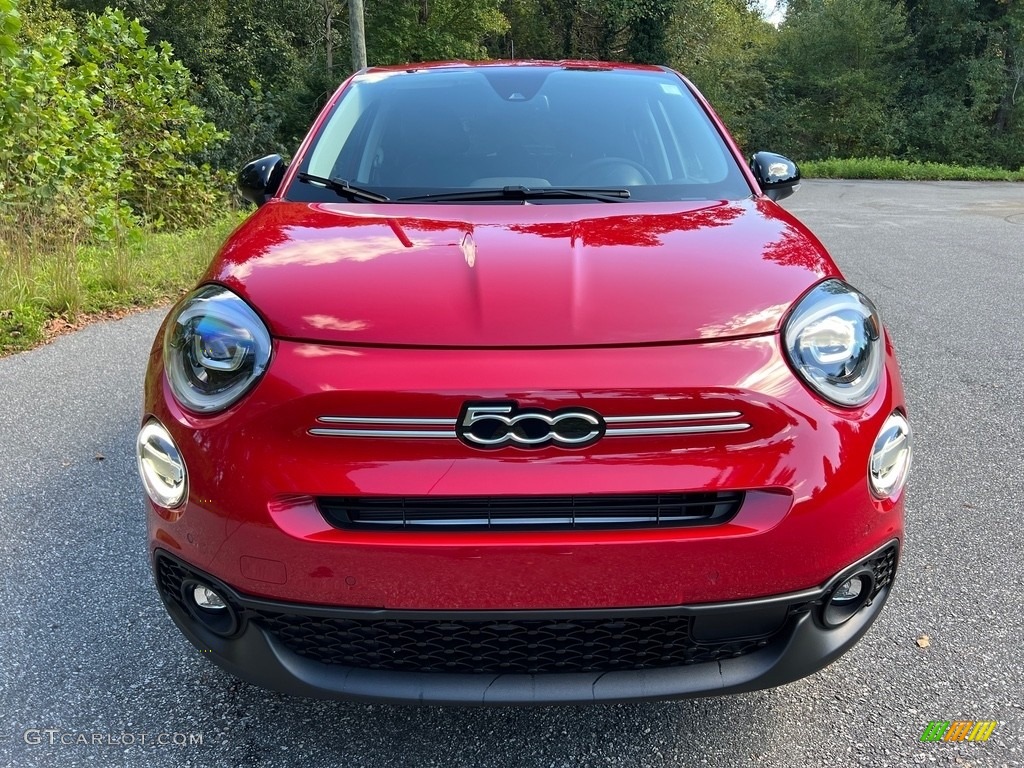 Passione Red 2023 Fiat 500X Pop AWD Exterior Photo #146669795