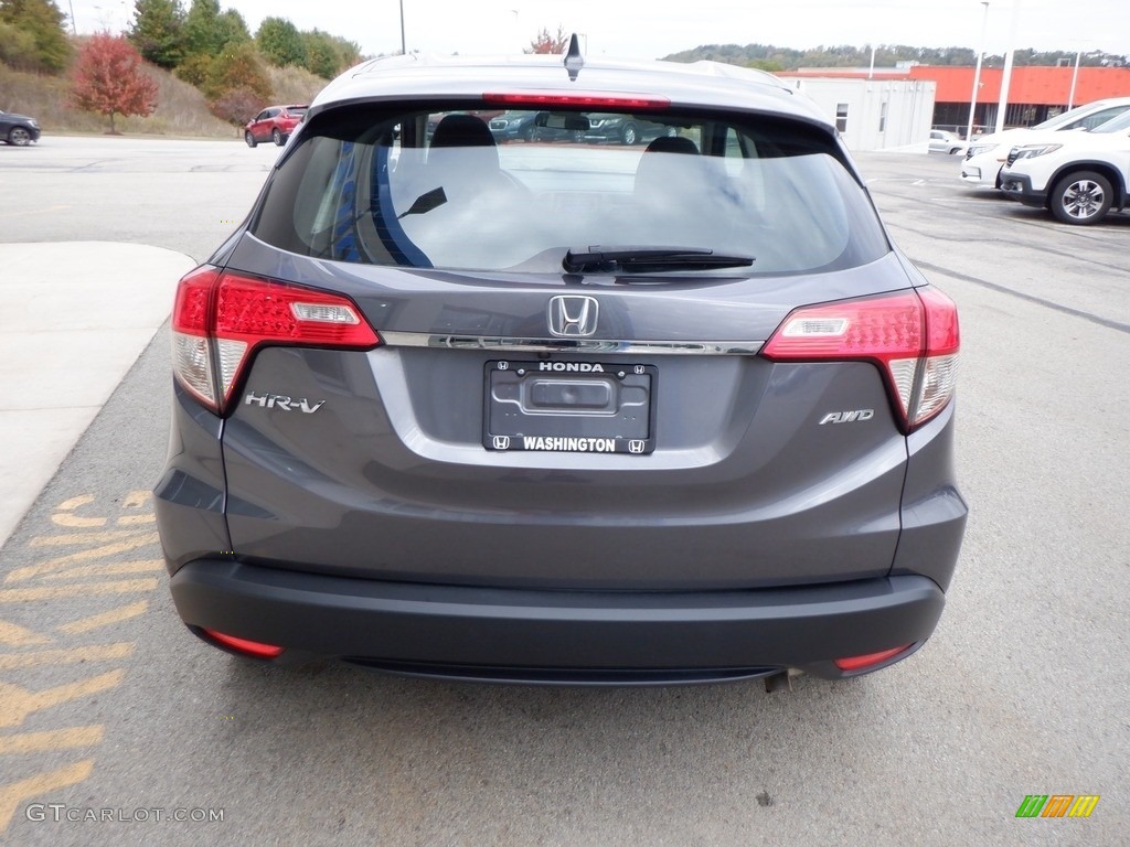 Modern Steel Metallic 2022 Honda HR-V LX AWD Exterior Photo #146669798