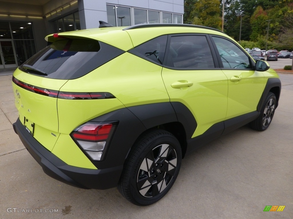2024 Kona SEL AWD - Neoteric Yellow / Black photo #2