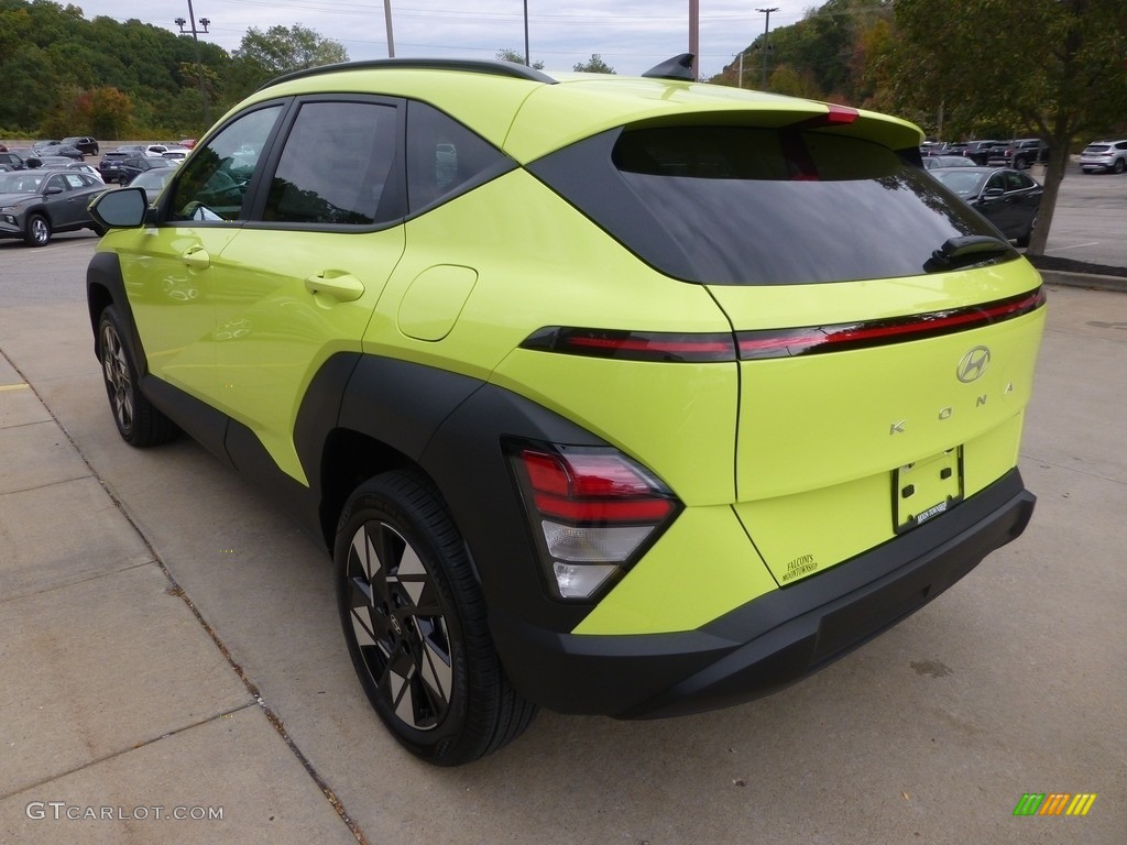 2024 Kona SEL AWD - Neoteric Yellow / Black photo #5