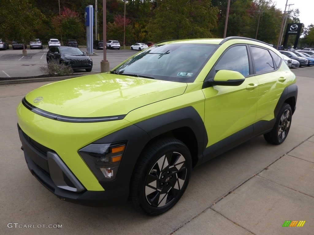 2024 Kona SEL AWD - Neoteric Yellow / Black photo #7