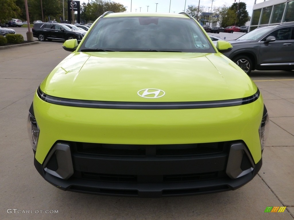 Neoteric Yellow 2024 Hyundai Kona SEL AWD Exterior Photo #146670077