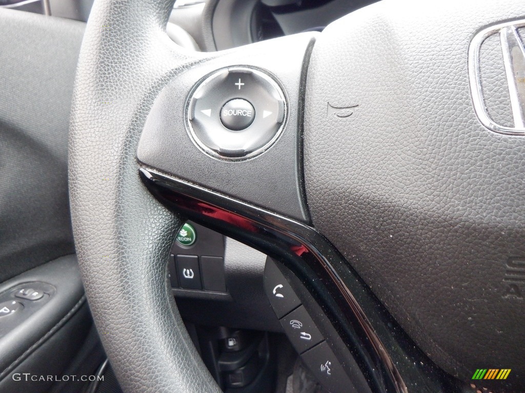 2022 Honda HR-V LX AWD Black Steering Wheel Photo #146670152