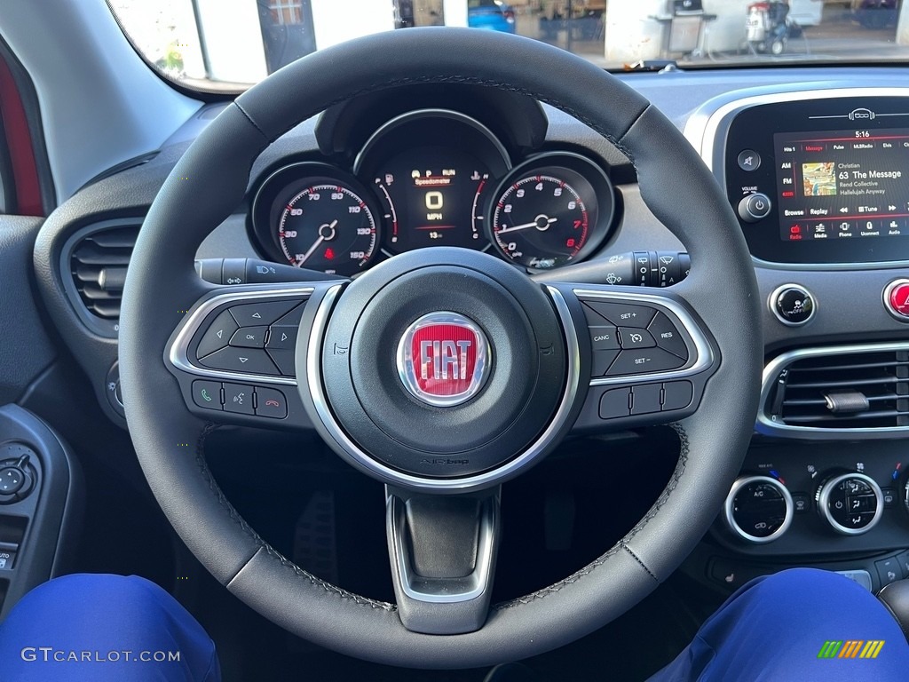 2023 Fiat 500X Pop AWD Steering Wheel Photos