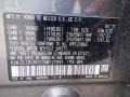  2022 HR-V LX AWD Modern Steel Metallic Color Code NH797M
