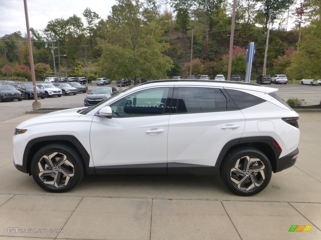 Serenity White Pearl 2024 Hyundai Tucson Limited AWD Exterior Photo #146670413