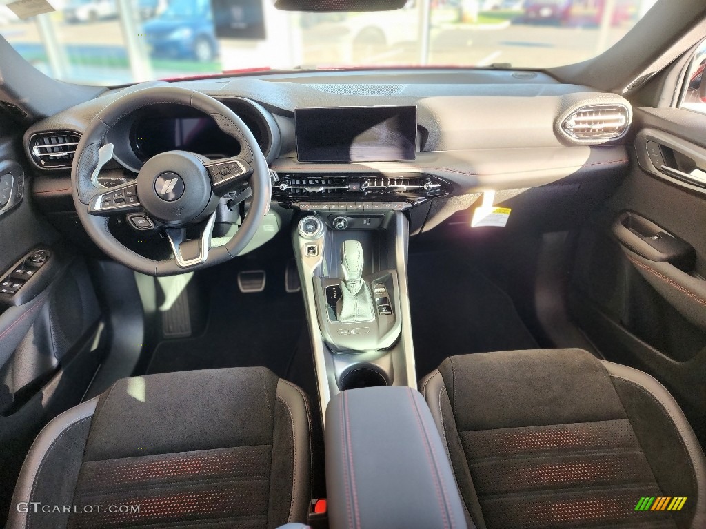 2024 Dodge Hornet R/T Track Pack/Blacktop AWD Hybrid Black Dashboard Photo #146670443