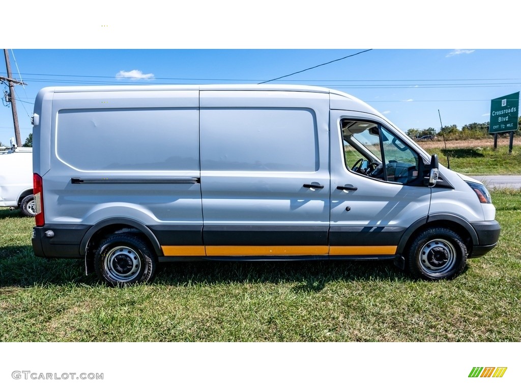 2018 Transit Van 350 MR Long - Oxford White / Pewter photo #3