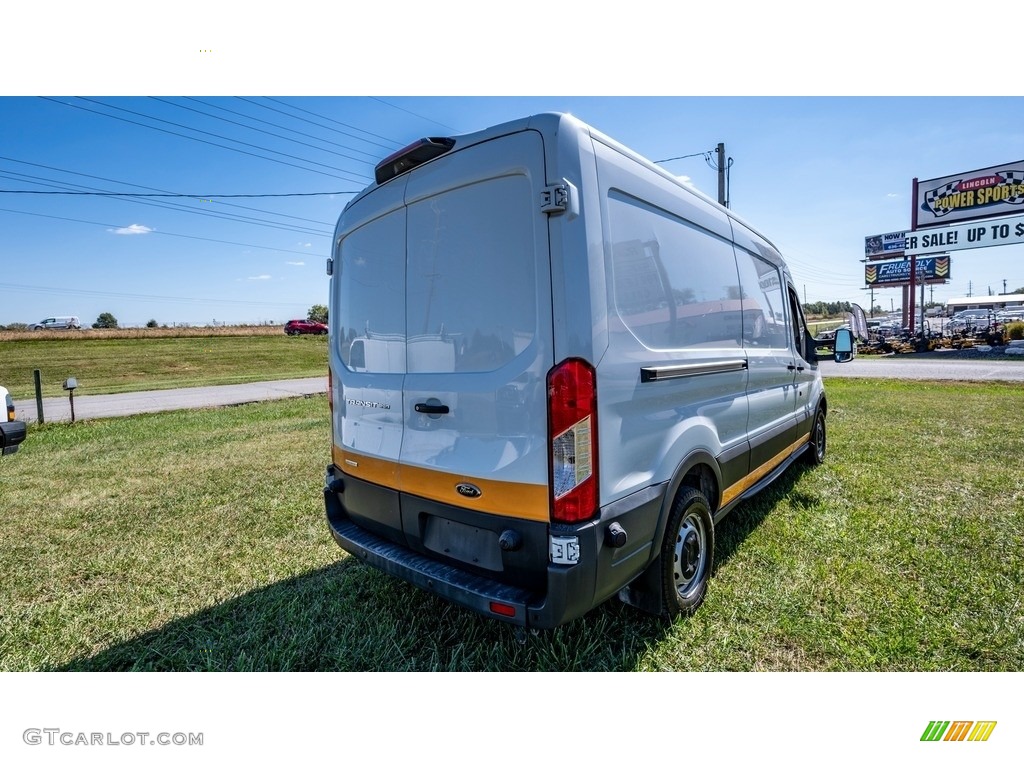 2018 Transit Van 350 MR Long - Oxford White / Pewter photo #4